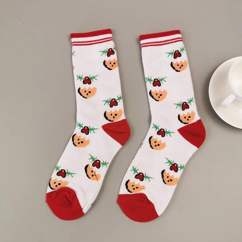 5 Pair Soft Fluffy Cosy Bed Socks Winter Warm Christmas Gift