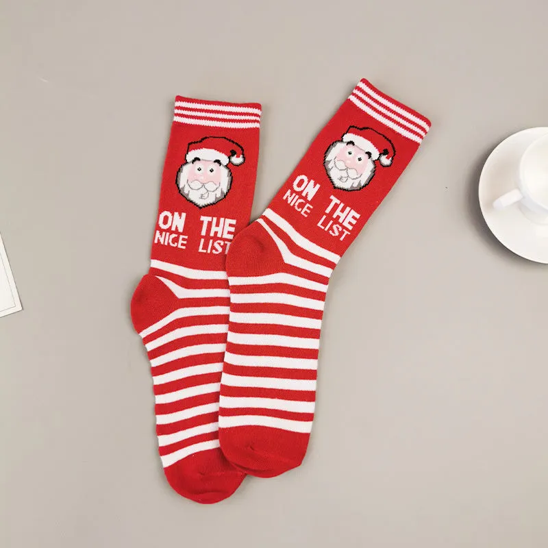 5 Pair Soft Fluffy Cosy Bed Socks Winter Warm Christmas Gift