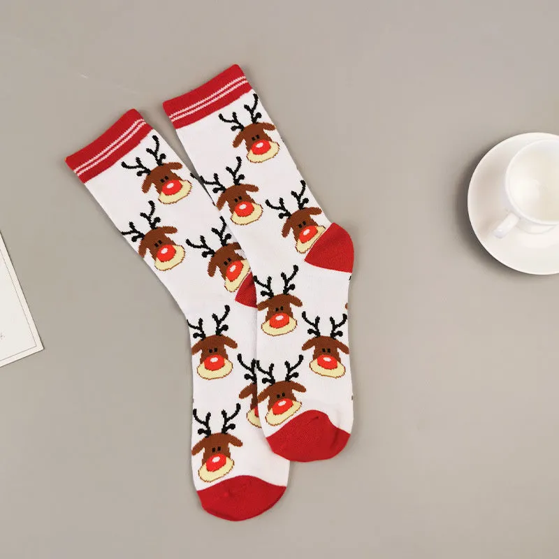 5 Pair Soft Fluffy Cosy Bed Socks Winter Warm Christmas Gift