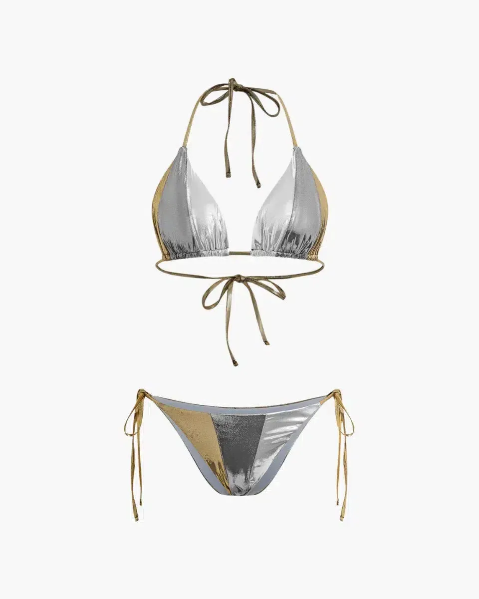 Avenna – Glamorous swimwear – Shimmering bikini set