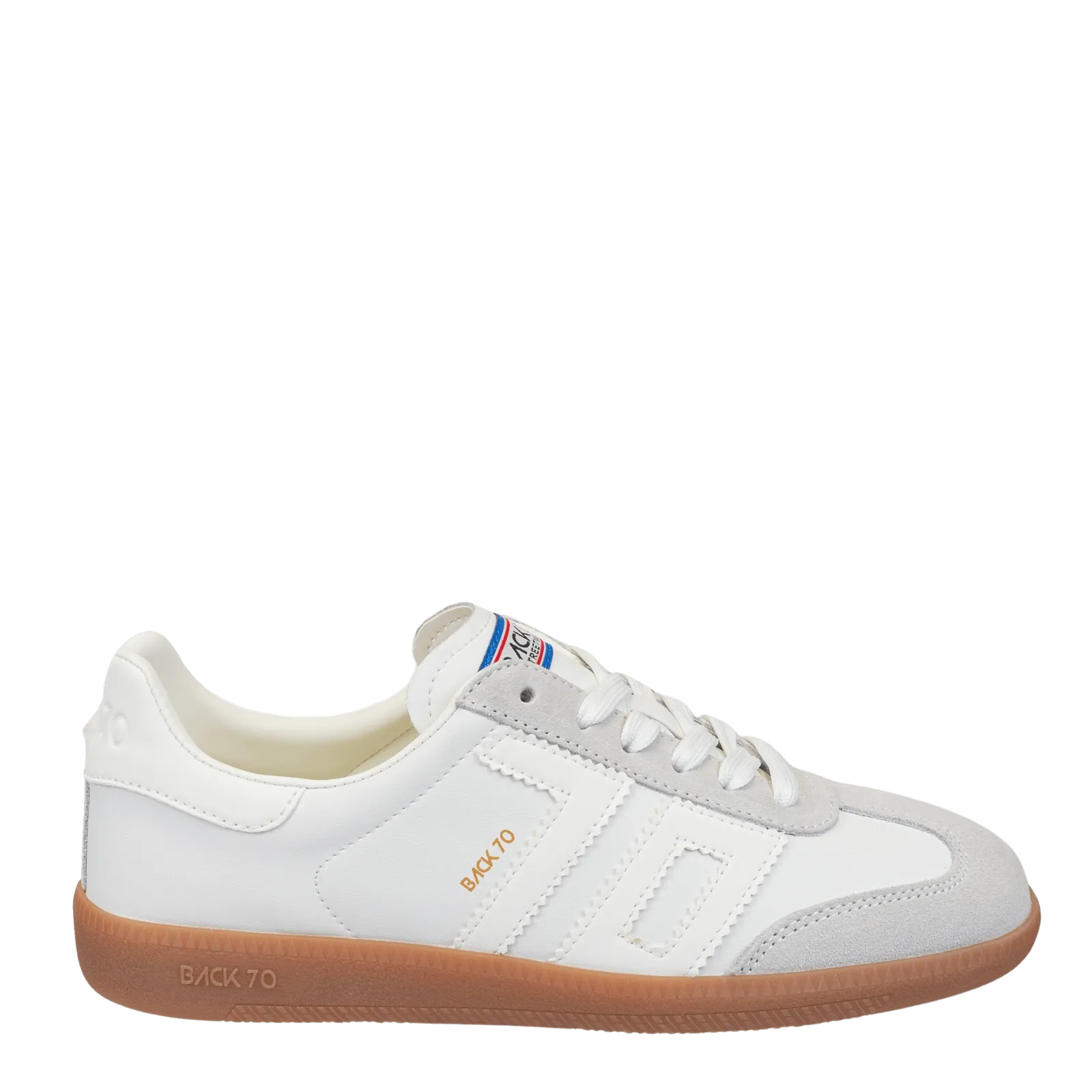 Back 70 Streetwear Cloud Sneakers in White Ice