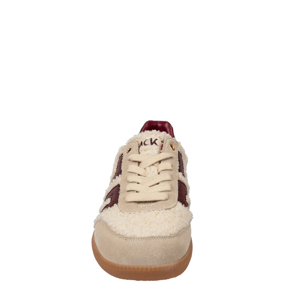 Back 70 Streetwear Teddy Sneakers in Butter Wine