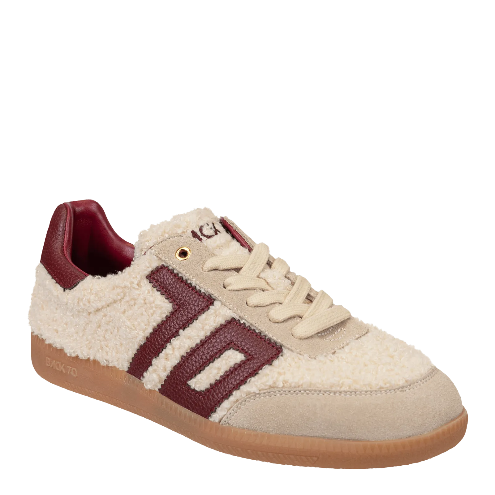 Back 70 Streetwear Teddy Sneakers in Butter Wine