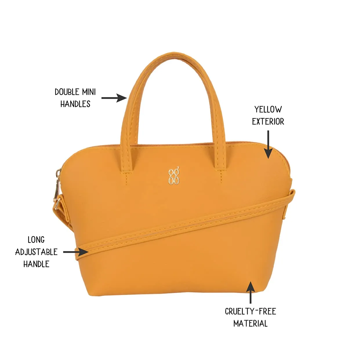 Baggit Women's Sling Bag - Extra Small (Yellow)