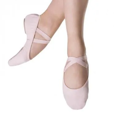 Bloch - Performa Stretch Canvas Womens Ballet Flat (Theatrical Pink) (S0284L)