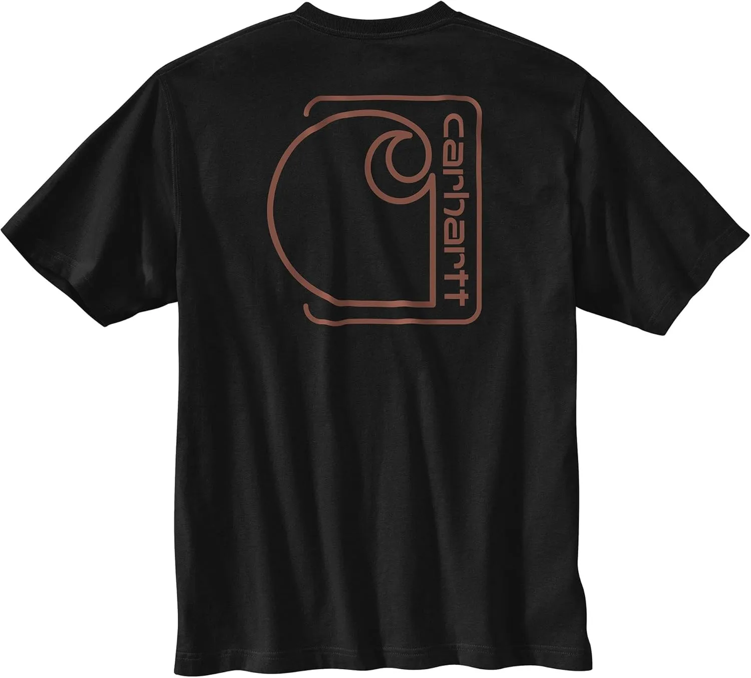 Carhartt Men's 106760 Relaxed Fit Lightweight Short-Sleeve Pocket C Graphic T-S