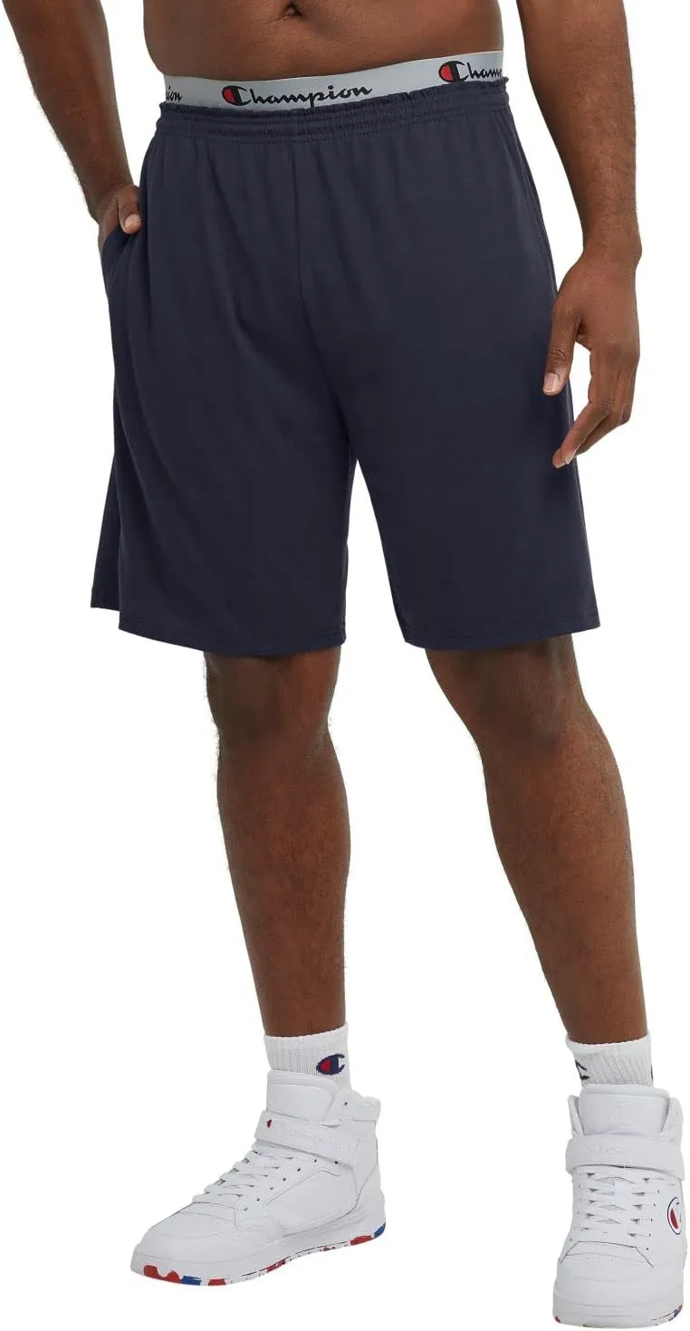 Champion, Lightweight Lounge, Casual Jersey Knit Men's, Weekend Shorts (Reg. Or Big & Tall)