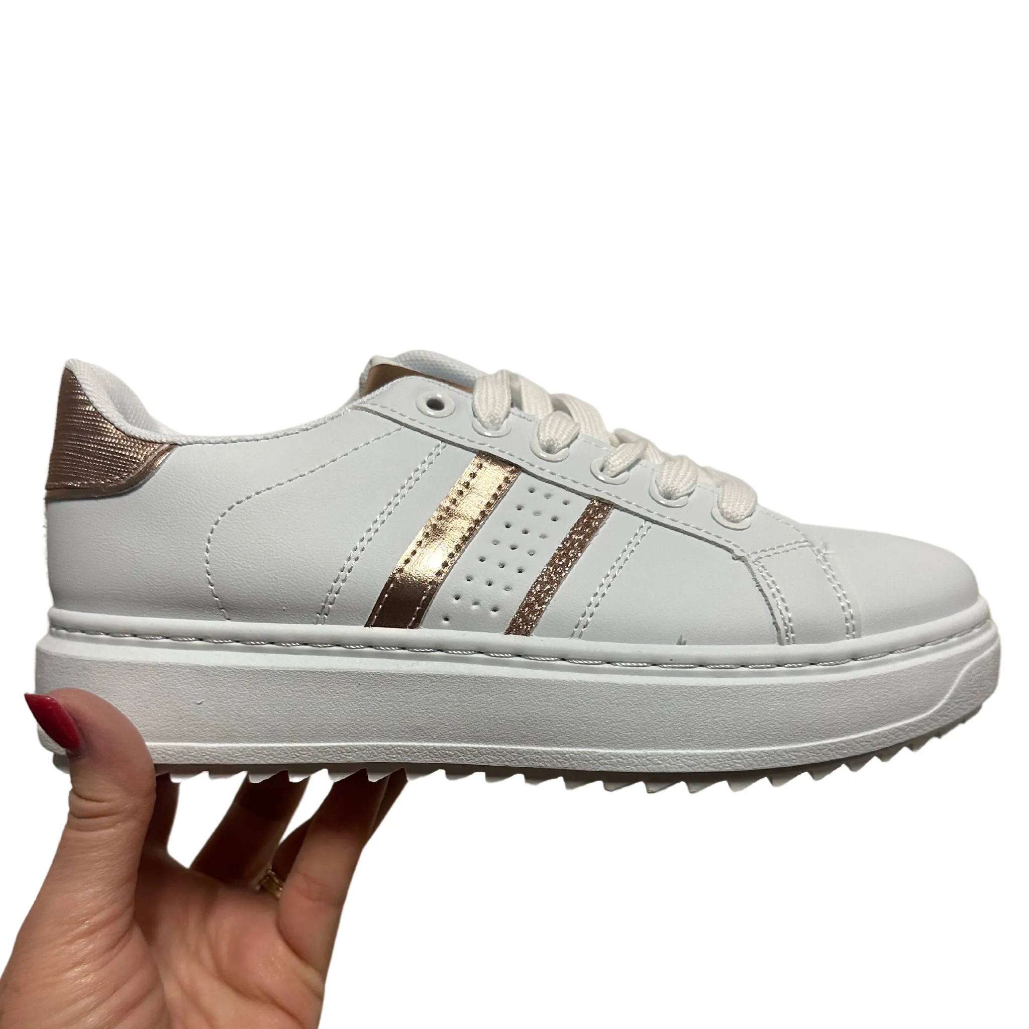 Color Stripe Sneakers