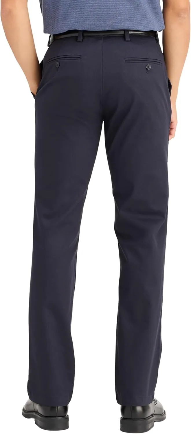 Dockers Men's Straight Fit Signature Lux Cotton Stretch Khaki Pant