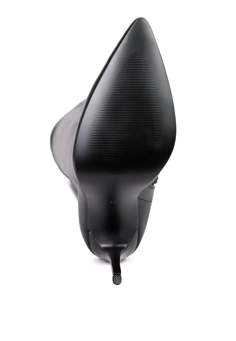Elegant Over-the-Knee Stiletto Heels
