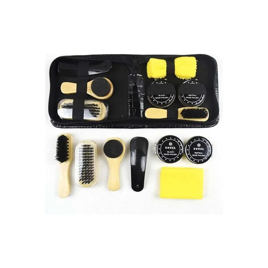 Exotic Portable Travel Shoe Care Kit
