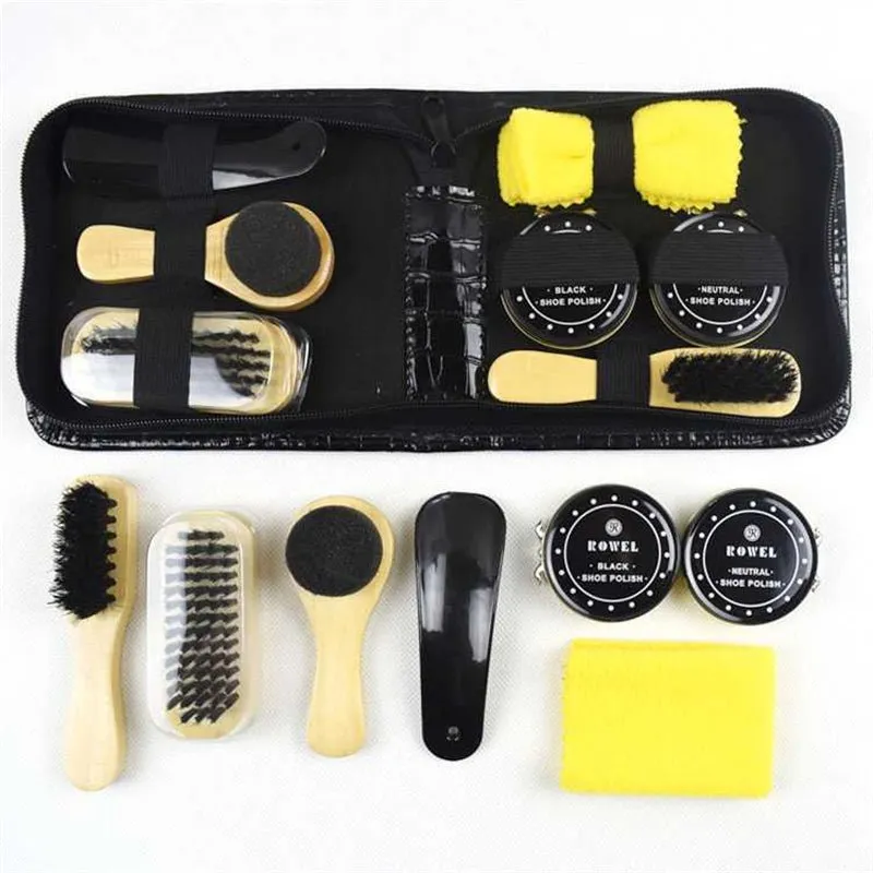 Exotic Portable Travel Shoe Care Kit