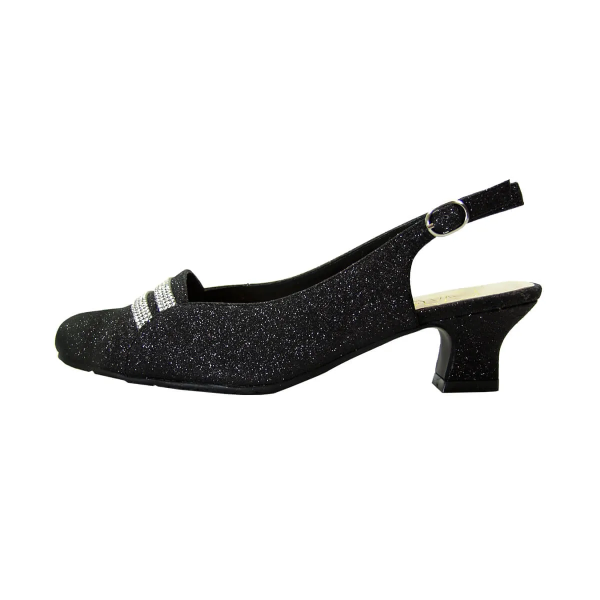 FLORAL Abigail Women's Wide Width Slingback Square Toe Dress Pumps