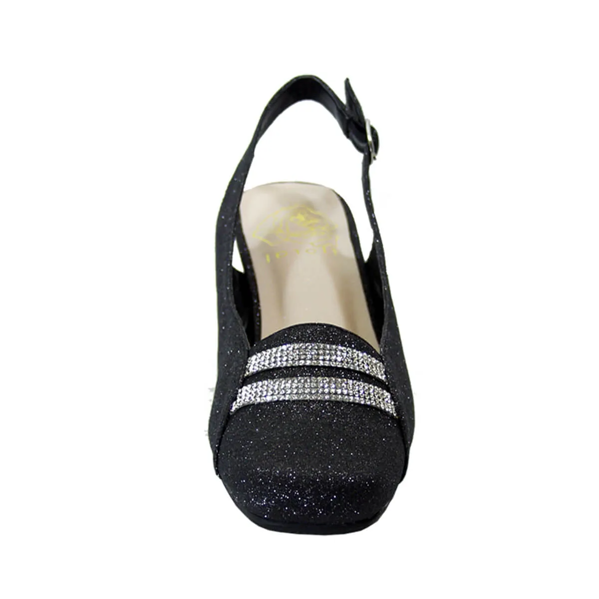 FLORAL Abigail Women's Wide Width Slingback Square Toe Dress Pumps