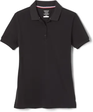 French Toast Girls' Short Sleeve Stretch Pique Polo Shirt