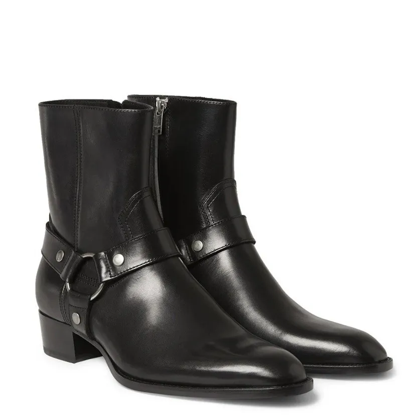 Funki Buys | Boots | Men's Vintage Chelsea Boots | Real Leather