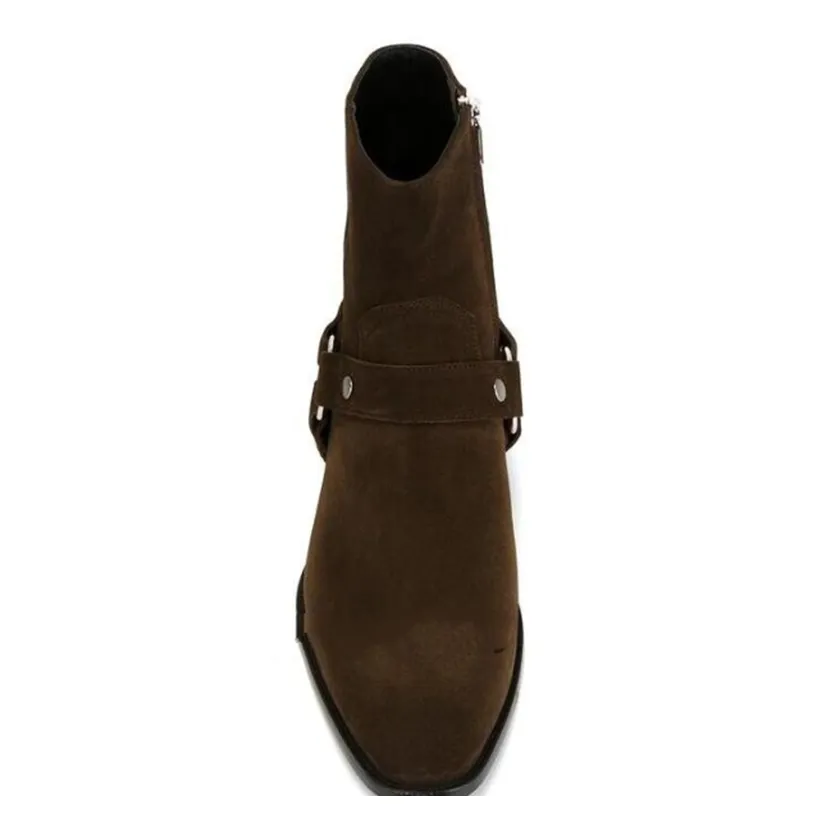 Funki Buys | Boots | Men's Vintage Chelsea Boots | Real Leather