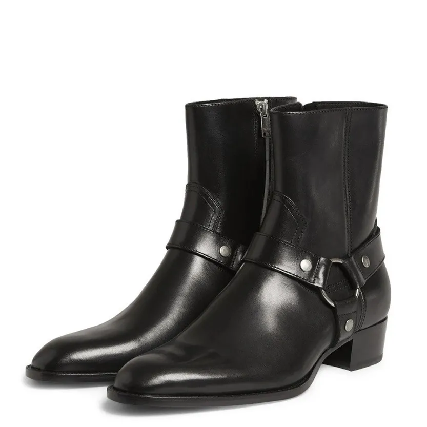 Funki Buys | Boots | Men's Vintage Chelsea Boots | Real Leather