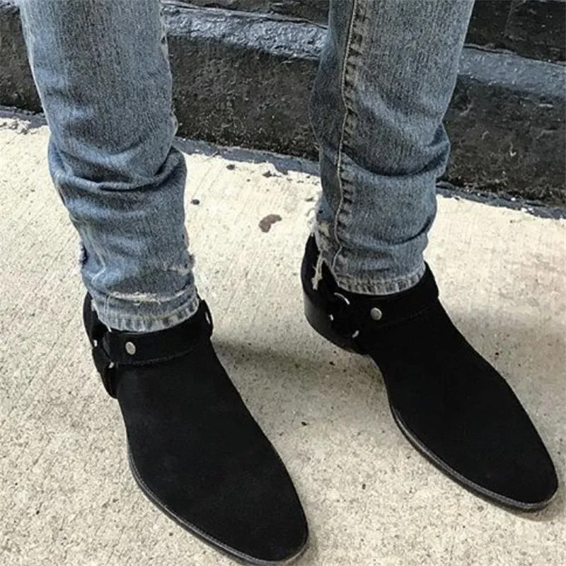 Funki Buys | Boots | Men's Vintage Chelsea Boots | Real Leather