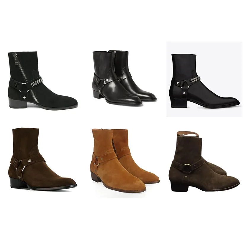 Funki Buys | Boots | Men's Vintage Chelsea Boots | Real Leather