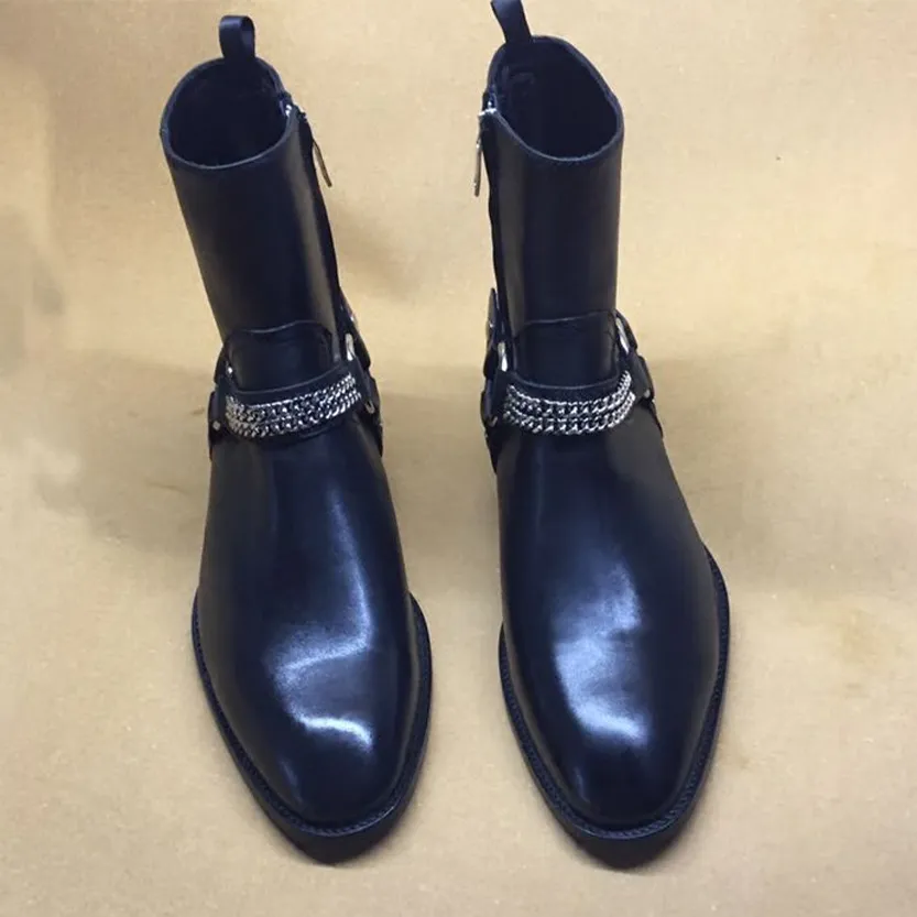 Funki Buys | Boots | Men's Vintage Chelsea Boots | Real Leather