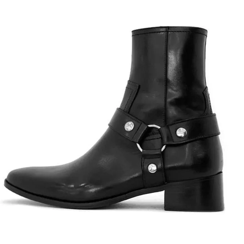 Funki Buys | Boots | Men's Vintage Chelsea Boots | Real Leather