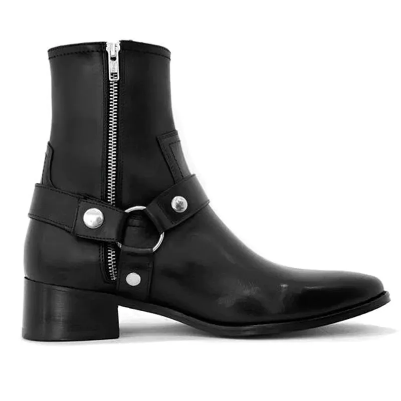 Funki Buys | Boots | Men's Vintage Chelsea Boots | Real Leather