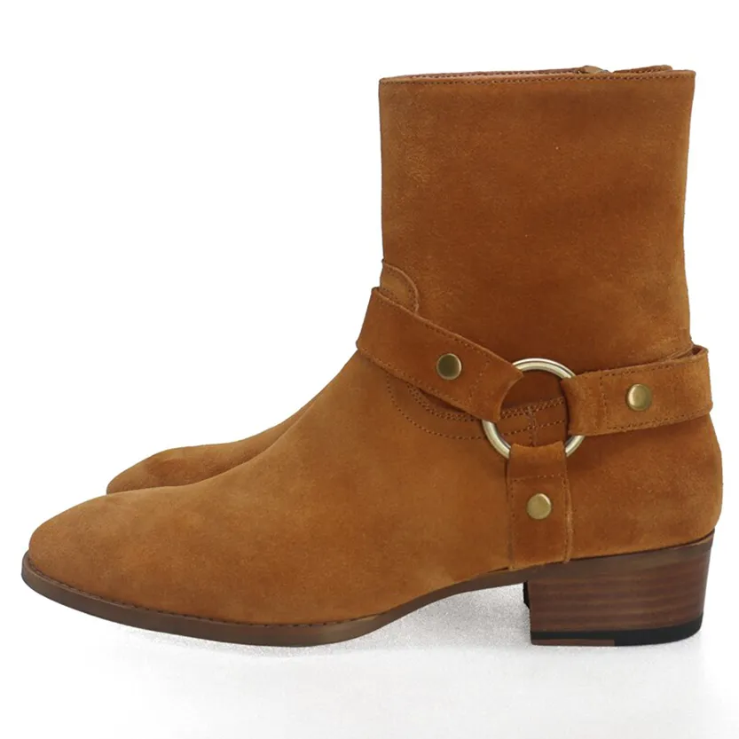 Funki Buys | Boots | Men's Vintage Chelsea Boots | Real Leather