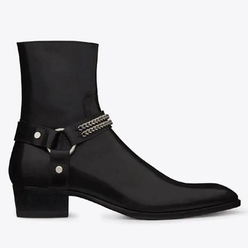 Funki Buys | Boots | Men's Vintage Chelsea Boots | Real Leather