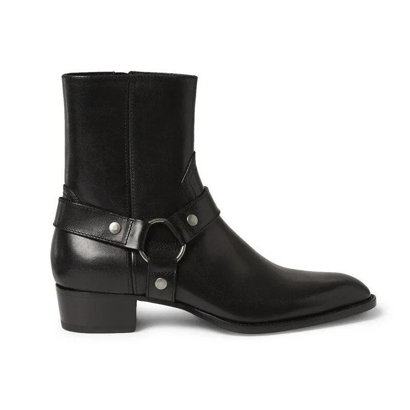 Funki Buys | Boots | Men's Vintage Chelsea Boots | Real Leather