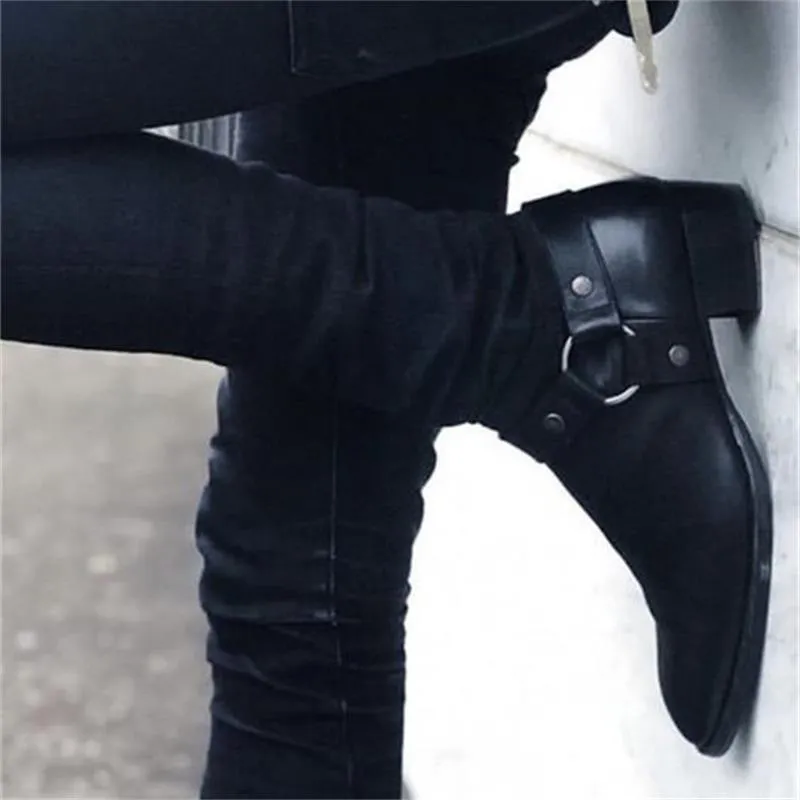 Funki Buys | Boots | Men's Vintage Chelsea Boots | Real Leather