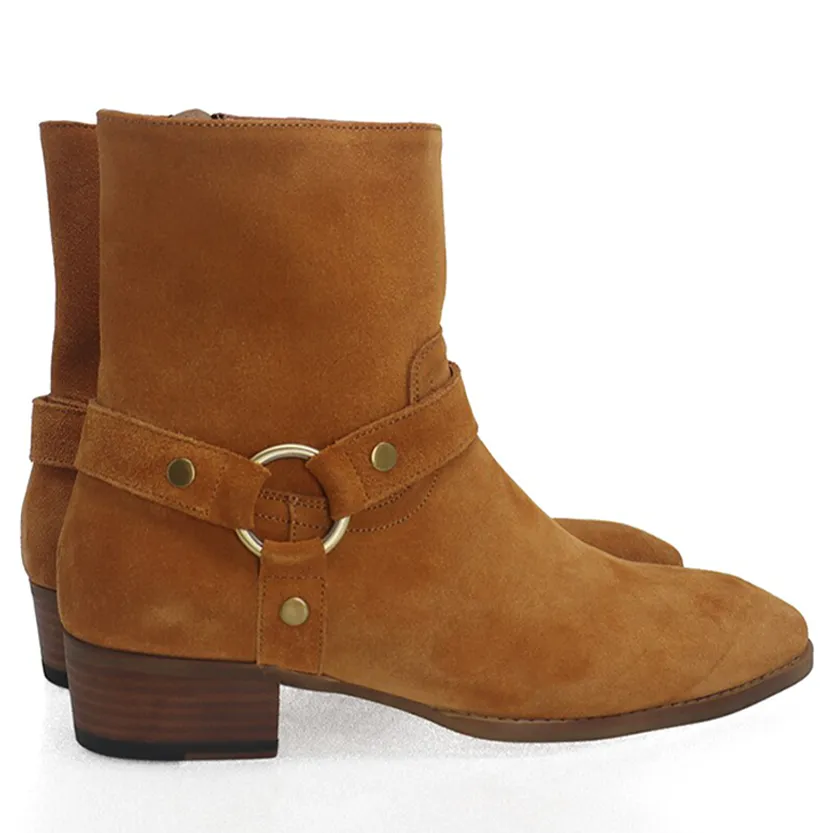 Funki Buys | Boots | Men's Vintage Chelsea Boots | Real Leather