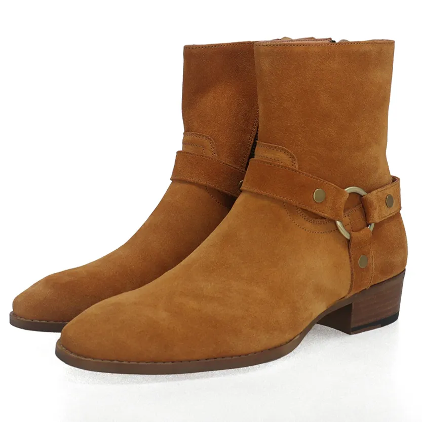 Funki Buys | Boots | Men's Vintage Chelsea Boots | Real Leather