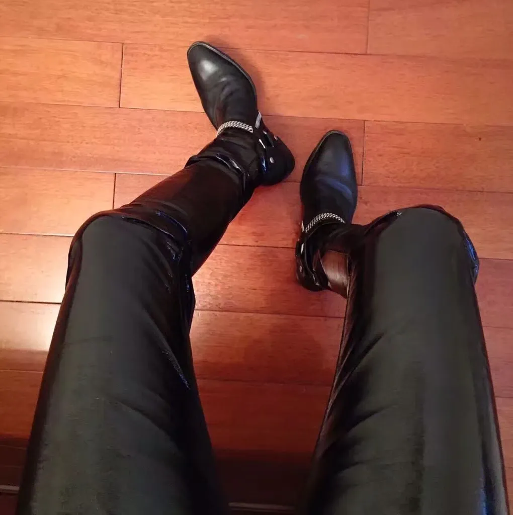 Funki Buys | Boots | Men's Vintage Chelsea Boots | Real Leather