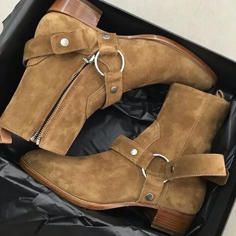 Funki Buys | Boots | Men's Vintage Chelsea Boots | Real Leather