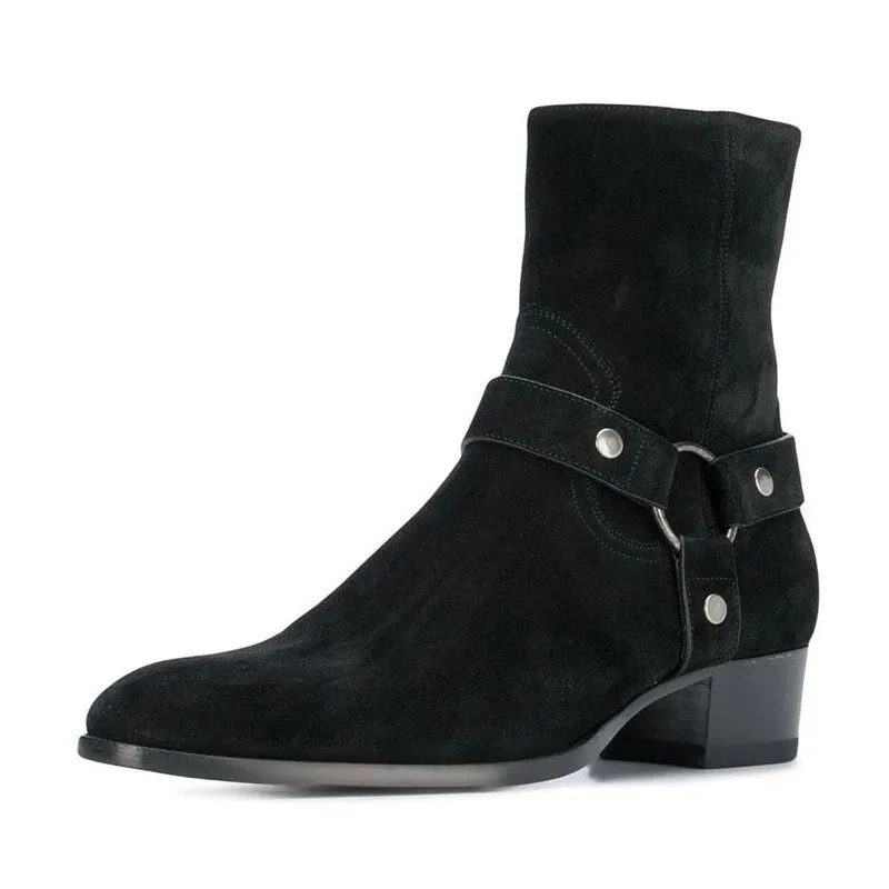 Funki Buys | Boots | Men's Vintage Chelsea Boots | Real Leather