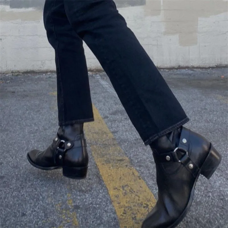 Funki Buys | Boots | Men's Vintage Chelsea Boots | Real Leather