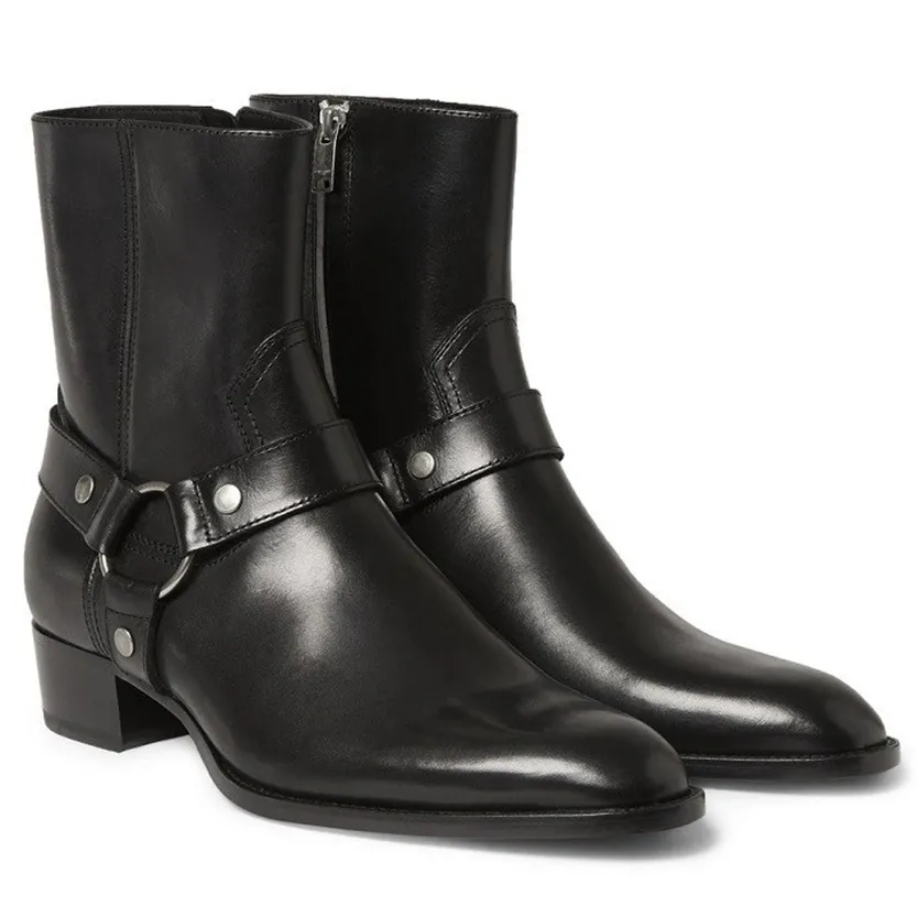 Funki Buys | Boots | Men's Vintage Chelsea Boots | Real Leather