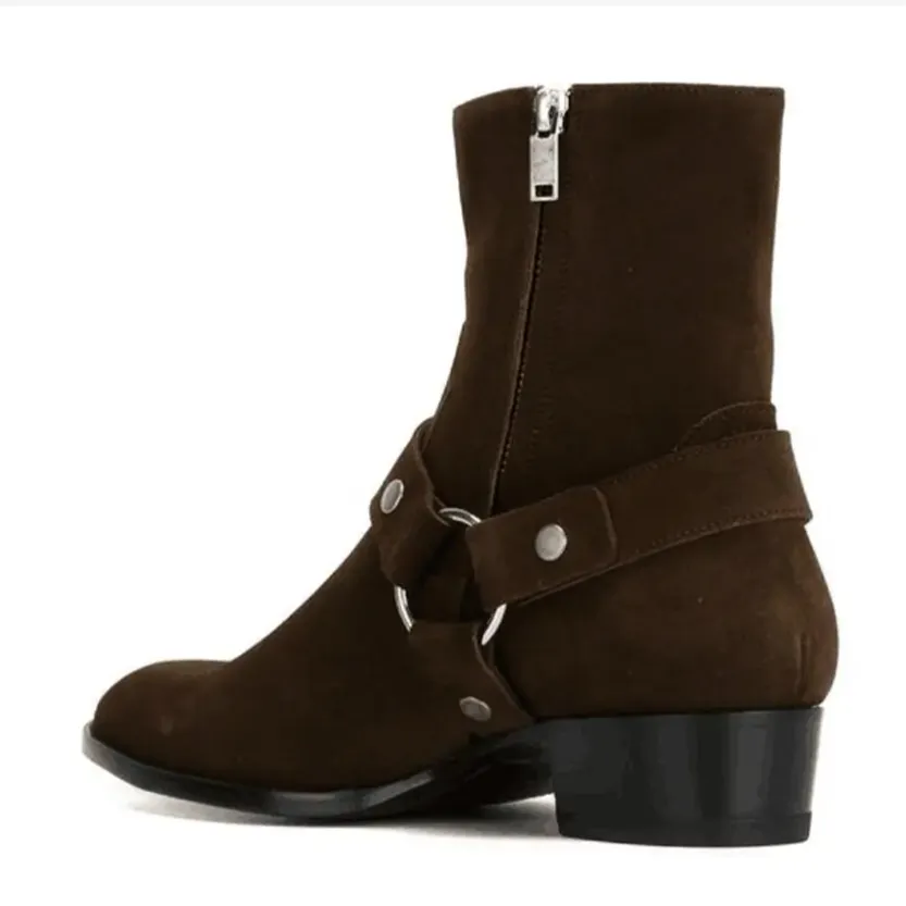Funki Buys | Boots | Men's Vintage Chelsea Boots | Real Leather