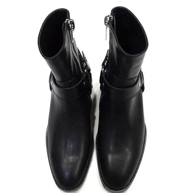 Funki Buys | Boots | Men's Vintage Chelsea Boots | Real Leather