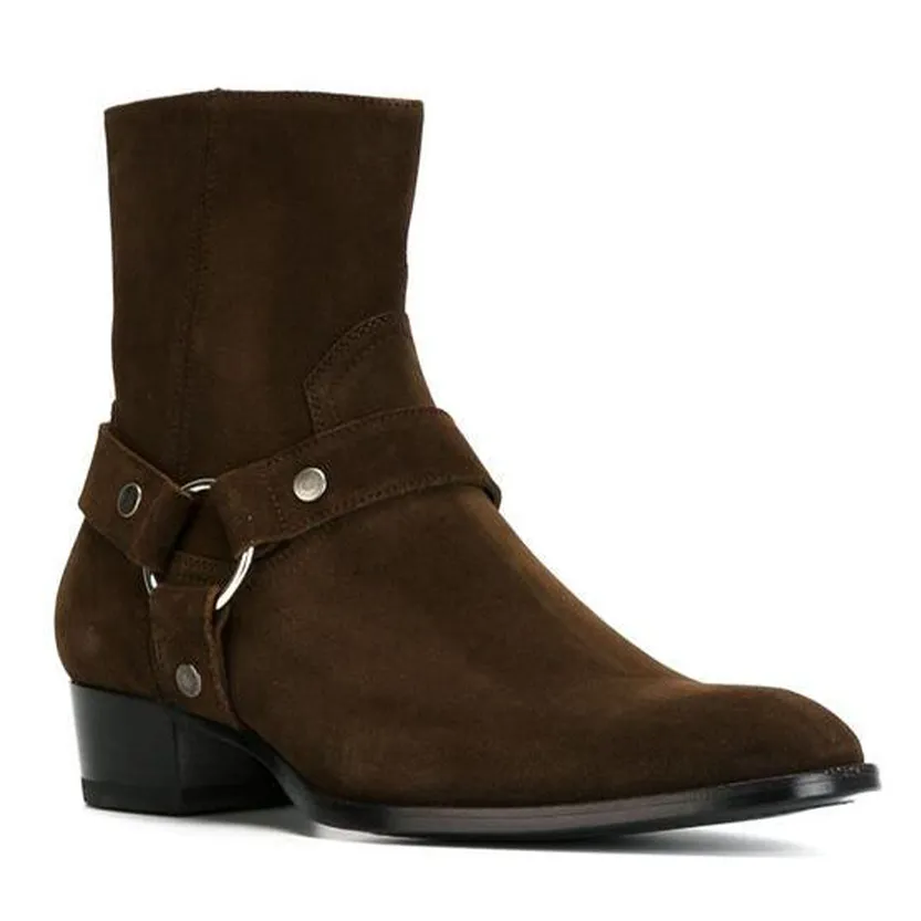 Funki Buys | Boots | Men's Vintage Chelsea Boots | Real Leather