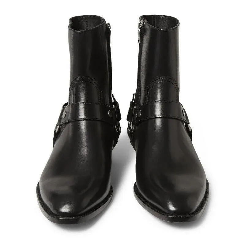 Funki Buys | Boots | Men's Vintage Chelsea Boots | Real Leather