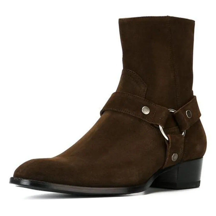 Funki Buys | Boots | Men's Vintage Chelsea Boots | Real Leather
