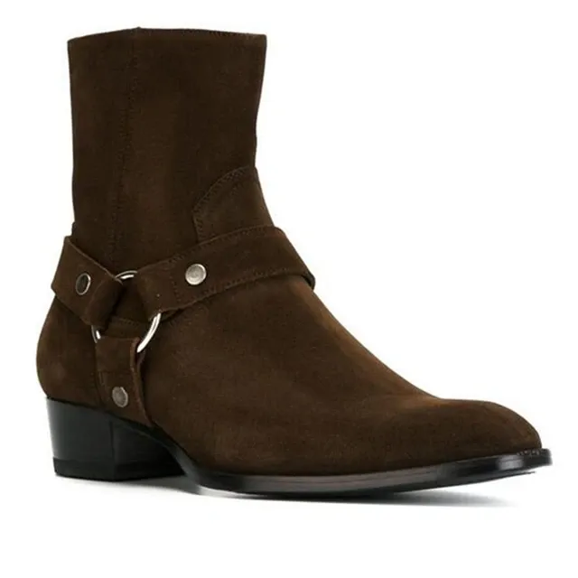 Funki Buys | Boots | Men's Vintage Chelsea Boots | Real Leather
