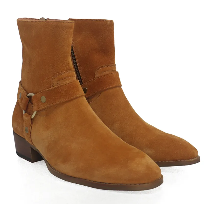 Funki Buys | Boots | Men's Vintage Chelsea Boots | Real Leather