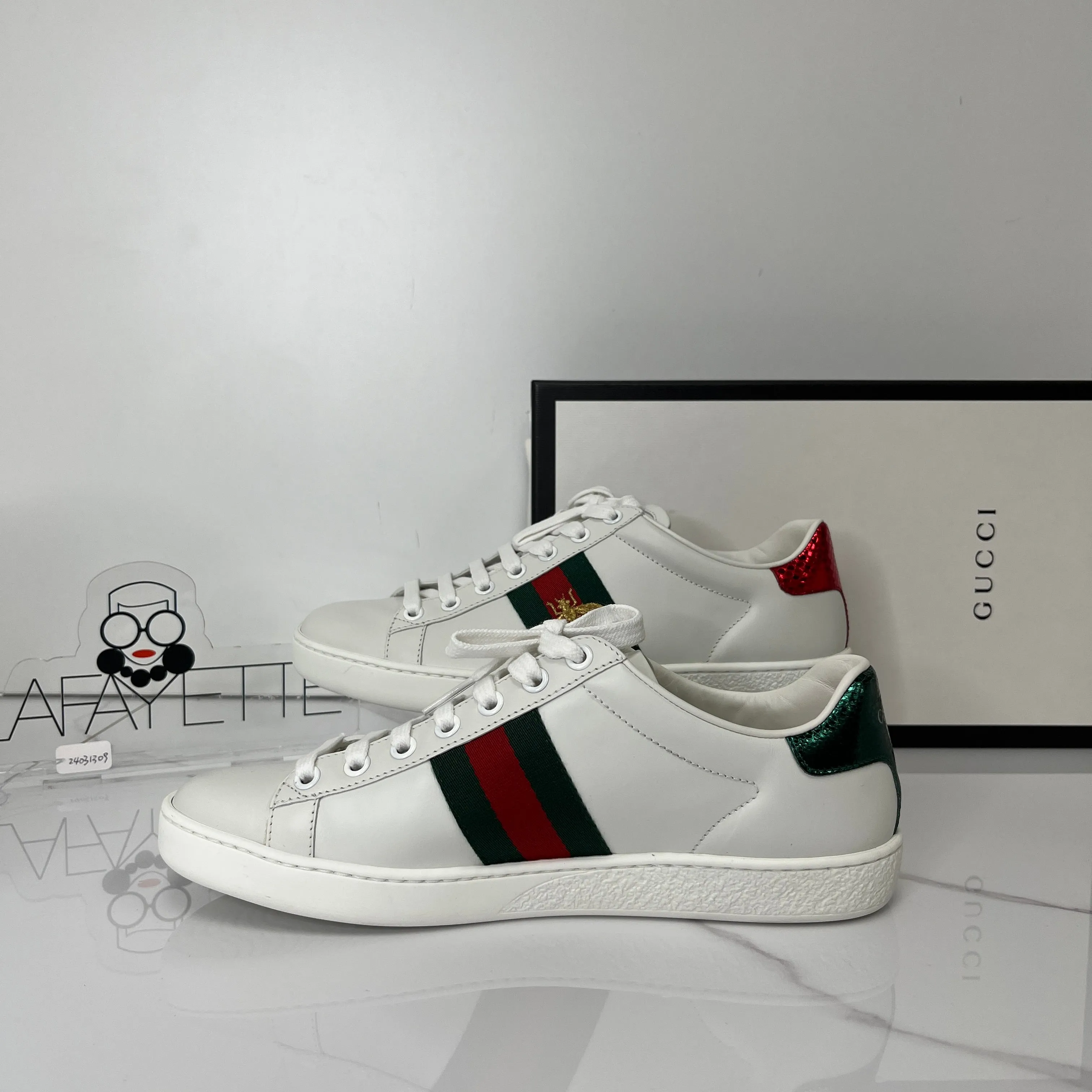 Gucci Women's Ace Sneaker With Bee
