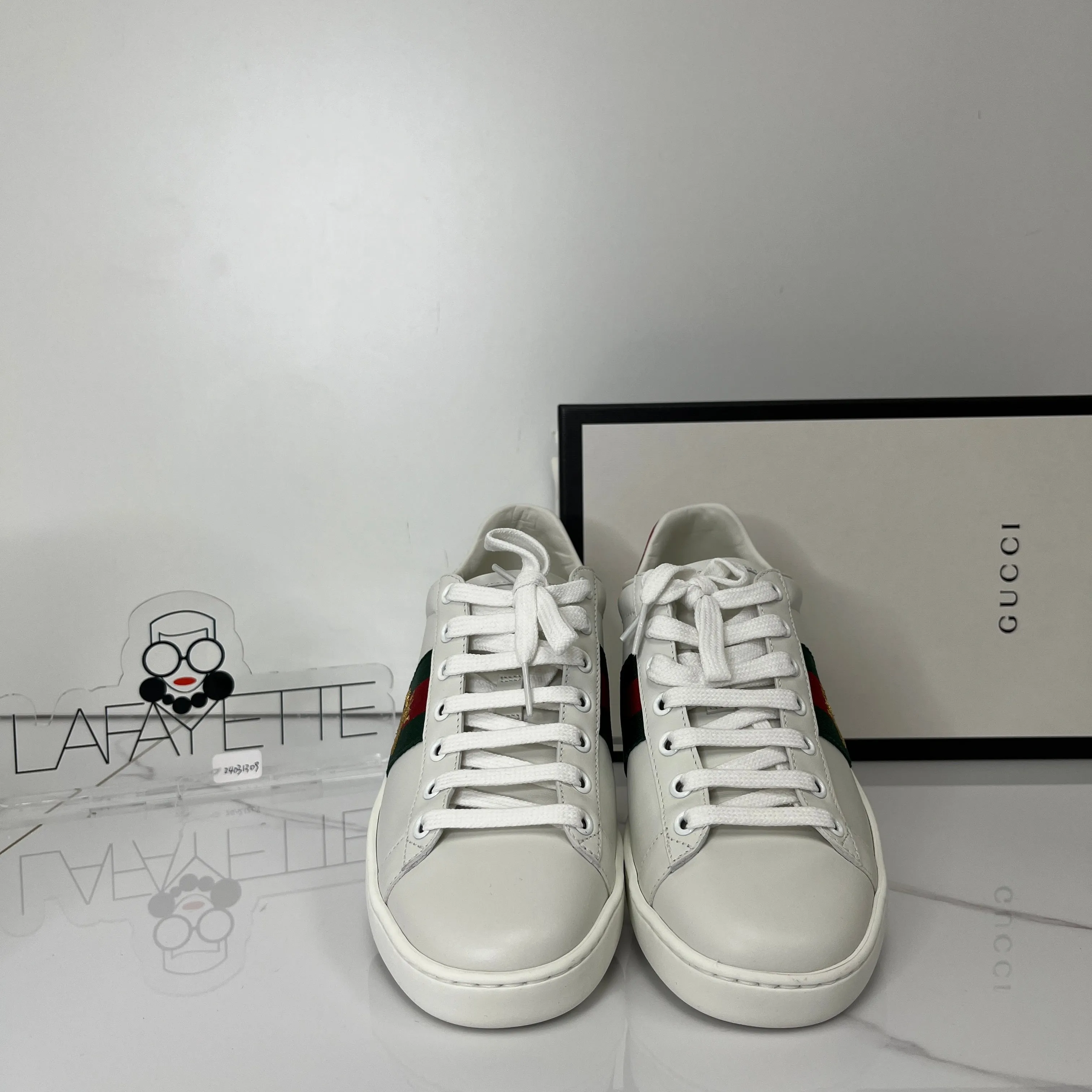 Gucci Women's Ace Sneaker With Bee