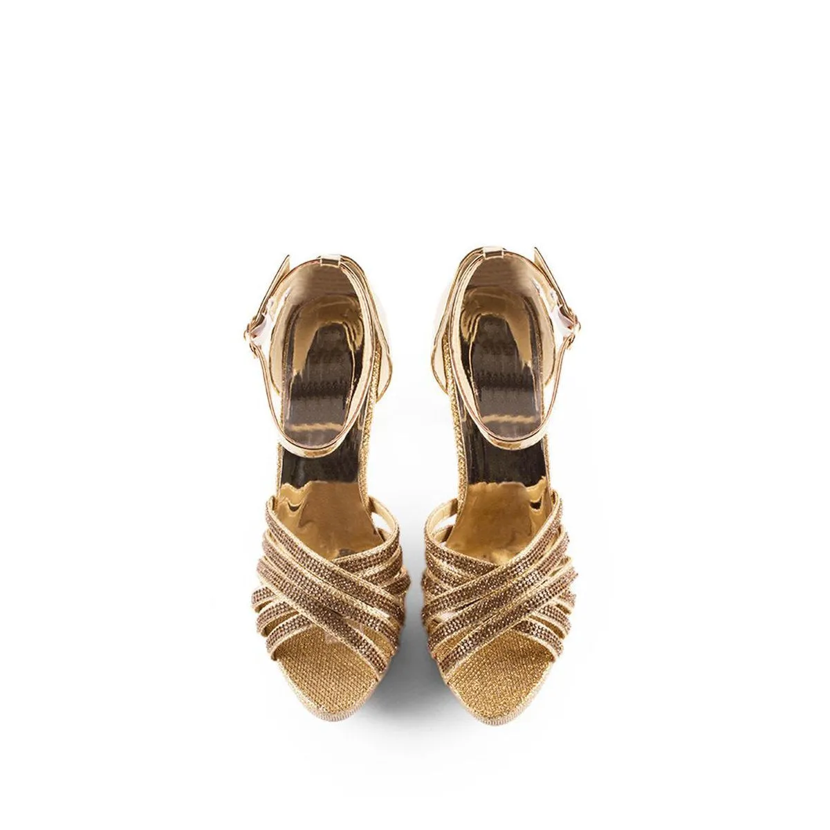 Julia Anklestrap Criss Cross Platform