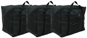 Kuber Industries cotton 54 cms Travel Duffle(VARSKI6433_Black)