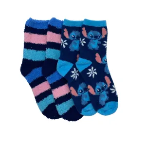 Lilo and Stitch 2-Pack Fuzzy Sock